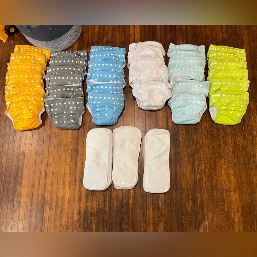 Alva Baby Cloth Pockets and Inserts